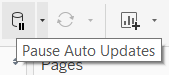 "Pause Auto Update" button in Tableau